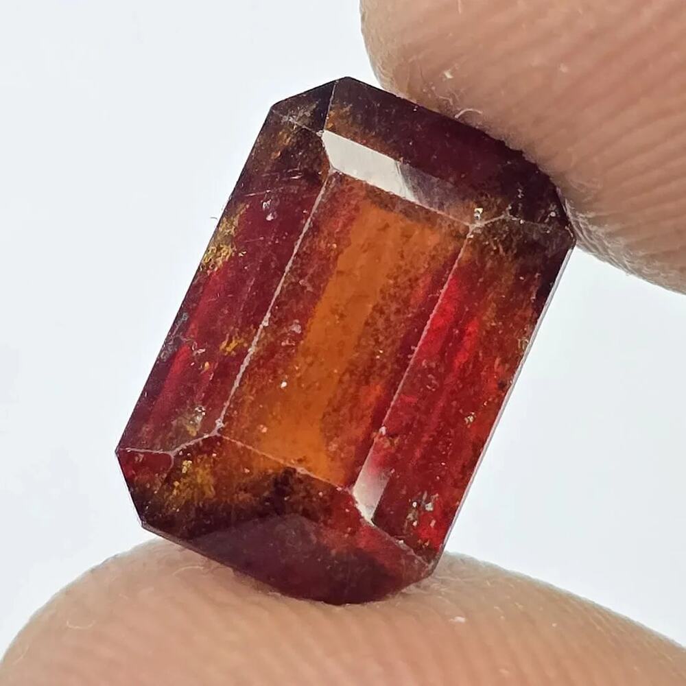 4.93 Ct Natural Hessonite Garnet Untreated 11.5x7.8mm Gem